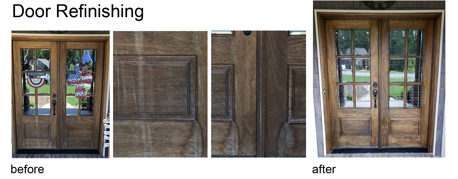 door refinishing